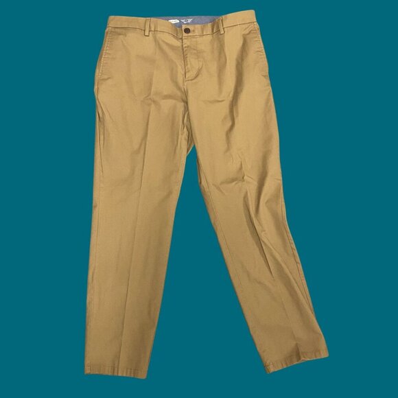 Old Navy Athletic Taper Khaki Chinos | Built-In Flex | Size 38x32 - Picture 2 of 8